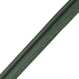7/32" Leather Piping Trim by Samuel & Sons in Hunt Club