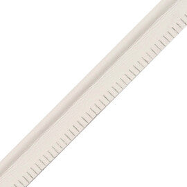 7/32" Leather Piping Trim by Samuel & Sons in Arctic White