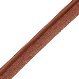 7/32" Leather Piping Trim by Samuel & Sons in Red Brown