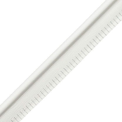 7/32" Leather Piping Trim by Samuel & Sons in Snow