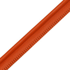 7/32" Leather Piping Trim by Samuel & Sons in Melon