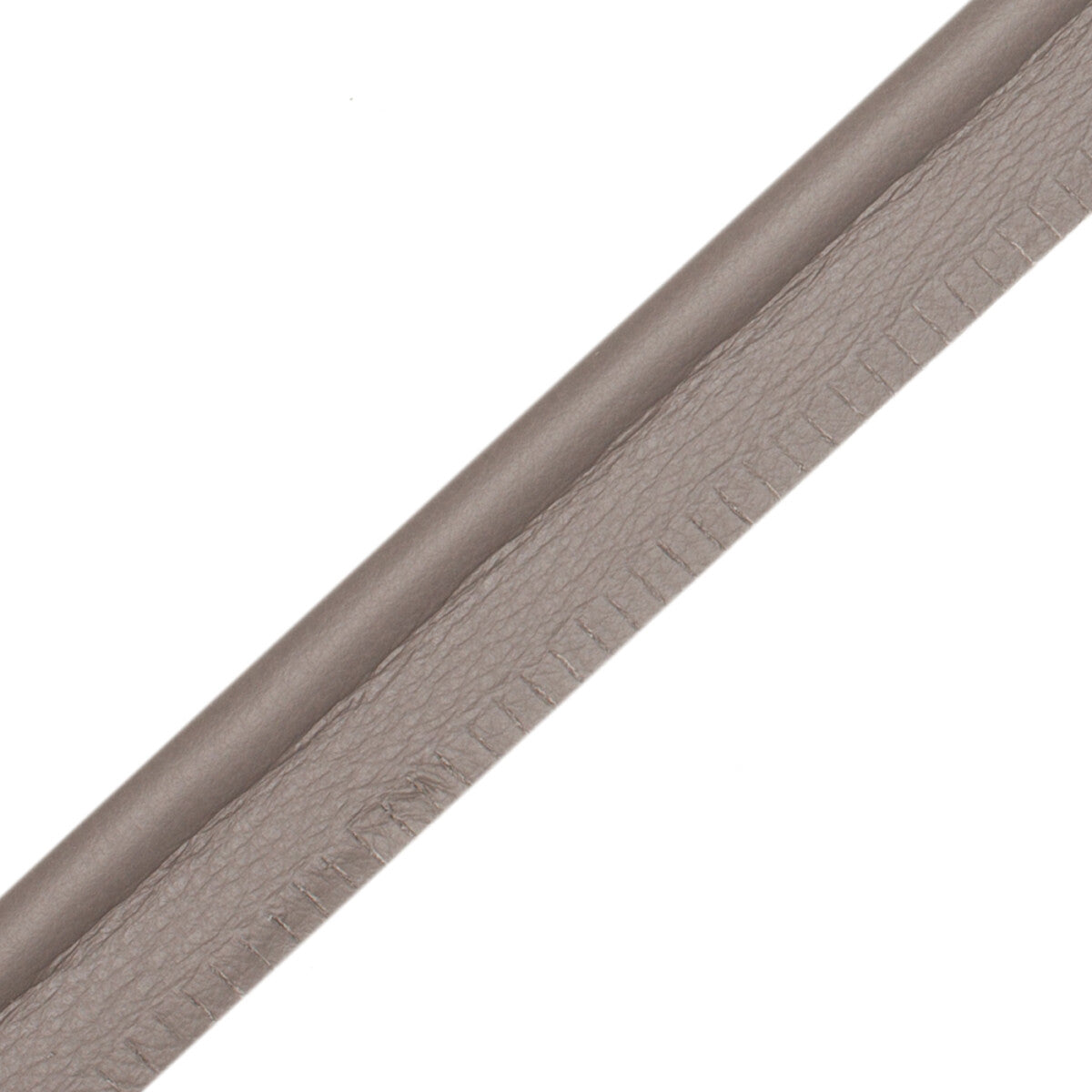 7/32" Leather Piping Trim by Samuel & Sons in Granite