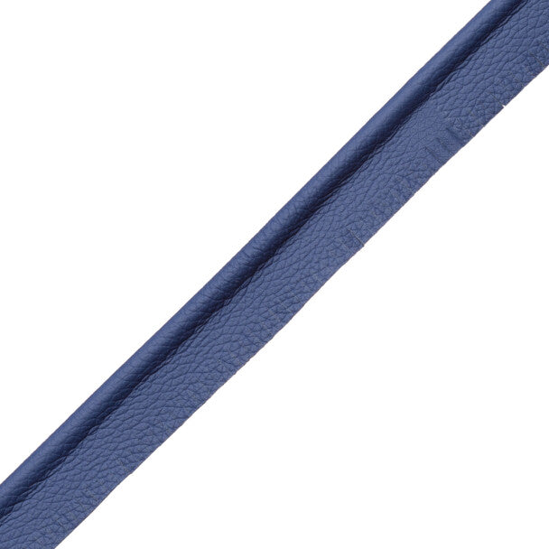 7/32" Leather Piping Trim by Samuel & Sons in Cerulean
