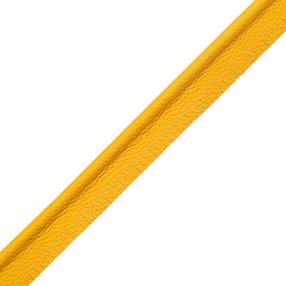 7/32" Leather Piping Trim by Samuel & Sons in Tangerine