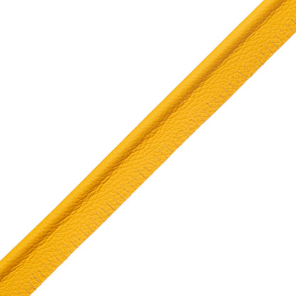 7/32" Leather Piping Trim by Samuel & Sons in Tangerine