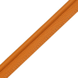 7/32" Leather Piping Trim by Samuel & Sons in Pumpkin