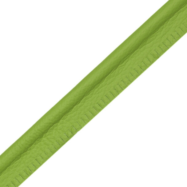 7/32" Leather Piping Trim by Samuel & Sons in Chartreuse