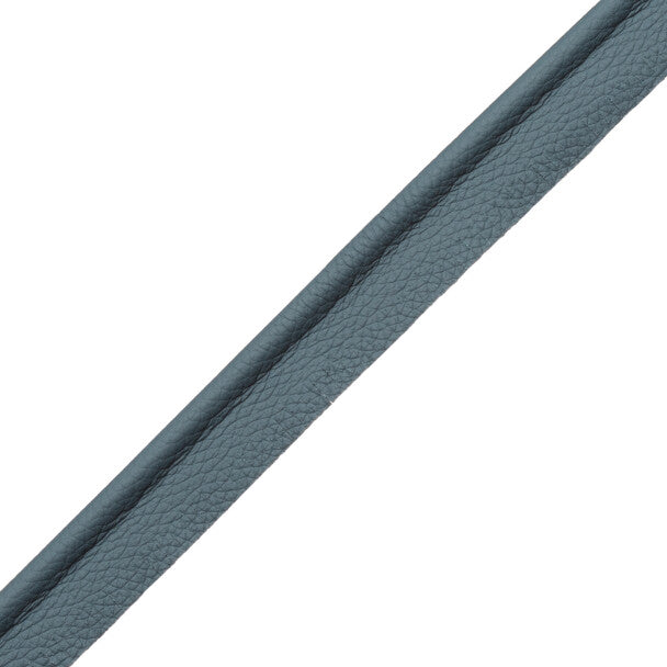 7/32" Leather Piping Trim by Samuel & Sons in Peacock