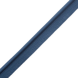 7/32" Leather Piping Trim by Samuel & Sons in Cobalt