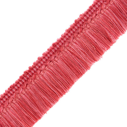 1.5" Le Duc Brush Fringe Trim by Samuel & Sons in Fuchsia