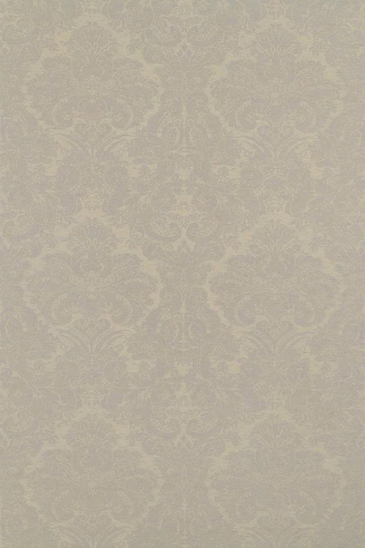 House Ottoman Fabric by Gainsborough in Linen / Opal Grey
