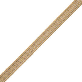 5/8" Aristotle Greek Key Trim by Samuel & Sons in Golden Strie