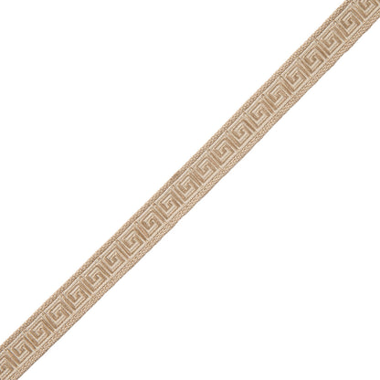 5/8" Aristotle Greek Key Trim by Samuel & Sons in Natural