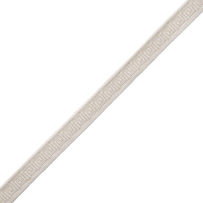 5/8" Aristotle Greek Key Trim by Samuel & Sons in Oyster