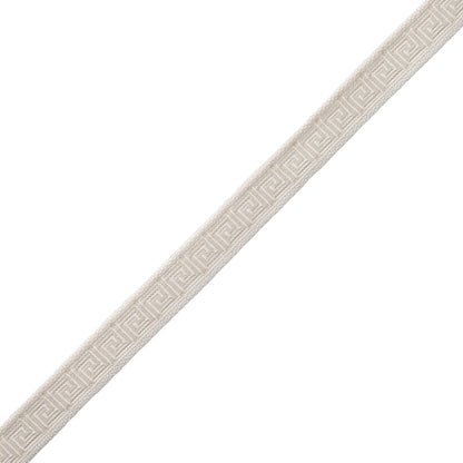 5/8" Aristotle Greek Key Trim by Samuel & Sons in Oyster