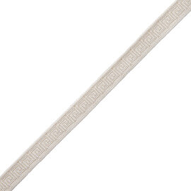 5/8" Aristotle Greek Key Trim by Samuel & Sons in Oyster