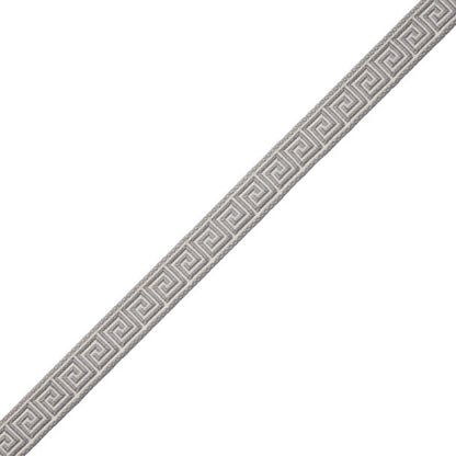 5/8" Aristotle Greek Key Trim by Samuel & Sons in Sterling