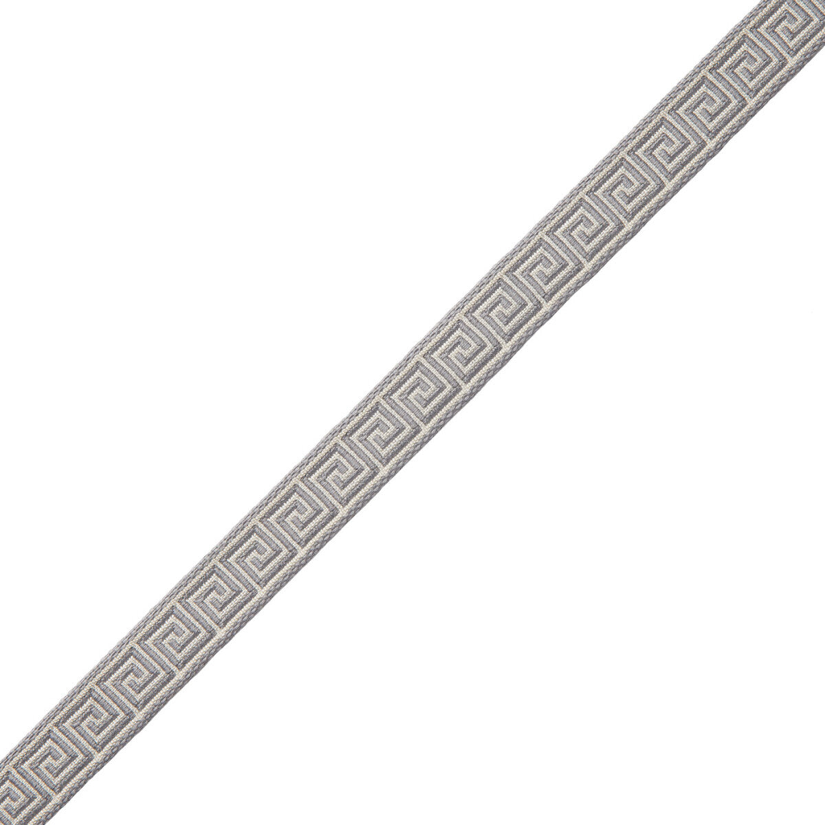 5/8" Aristotle Greek Key Trim by Samuel & Sons in Sterling