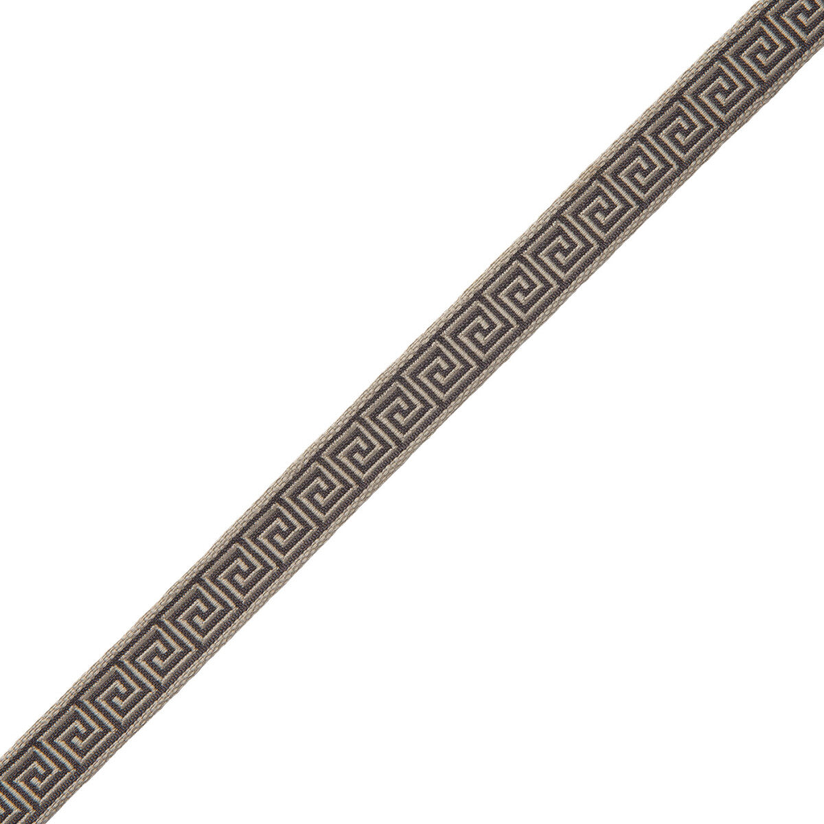 5/8" Aristotle Greek Key Trim by Samuel & Sons in Flint