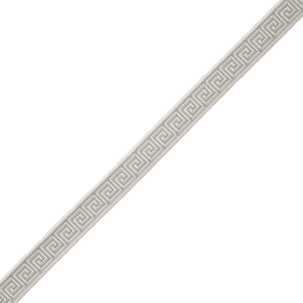 5/8" Aristotle Greek Key Trim by Samuel & Sons in Sea Crest