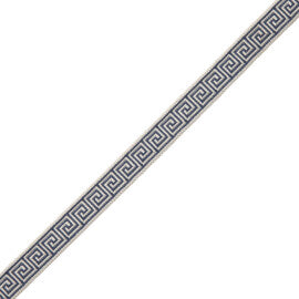 5/8" Aristotle Greek Key Trim by Samuel & Sons in Lake