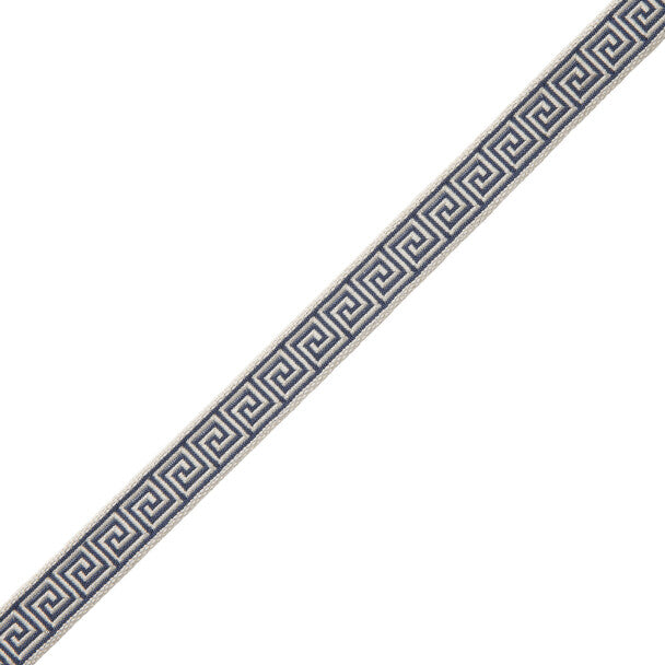 5/8" Aristotle Greek Key Trim by Samuel & Sons in Lake