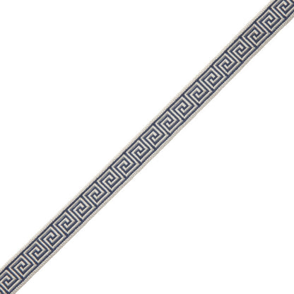 5/8" Aristotle Greek Key Trim by Samuel & Sons in Lake