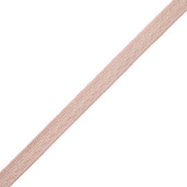 5/8" Aristotle Greek Key Trim by Samuel & Sons in Petal
