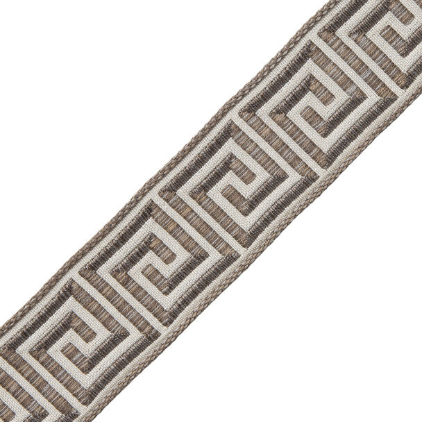 1 3/8" Aristotle Greek Key Trim by Samuel & Sons in Granite