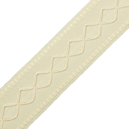 2" Oxford Border Trim by Samuel & Sons in Snowdrop