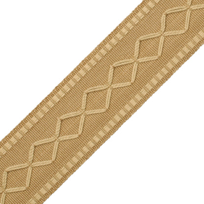 2" Oxford Border Trim by Samuel & Sons in Natural