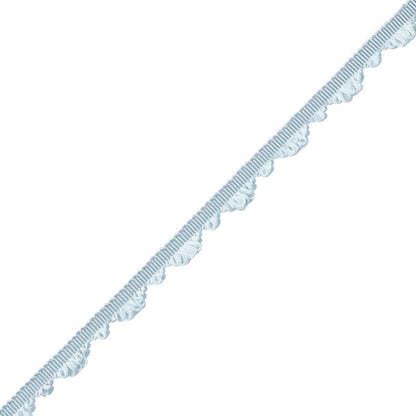 Délicat Silk Fan Edge Trim by Samuel & Sons in Ice Blue
