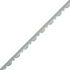 Délicat Silk Fan Edge Trim by Samuel & Sons in Honeydew