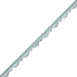 Délicat Silk Fan Edge Trim by Samuel & Sons in Seafoam