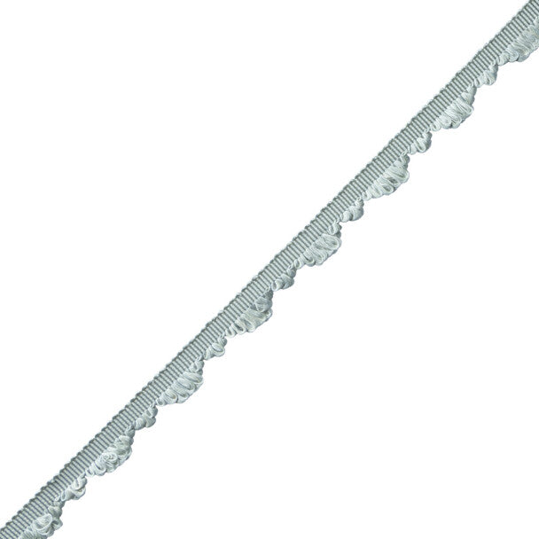Délicat Silk Fan Edge Trim by Samuel & Sons in Seafoam