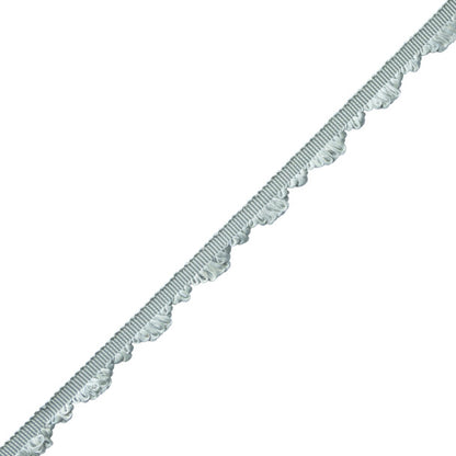 Délicat Silk Fan Edge Trim by Samuel & Sons in Seafoam