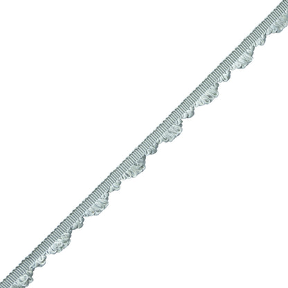 Délicat Silk Fan Edge Trim by Samuel & Sons in Seafoam