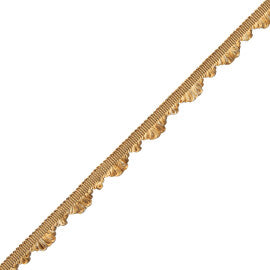 Délicat Silk Fan Edge Trim by Samuel & Sons in Gold