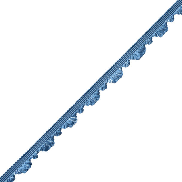 Délicat Silk Fan Edge Trim by Samuel & Sons in French Blue