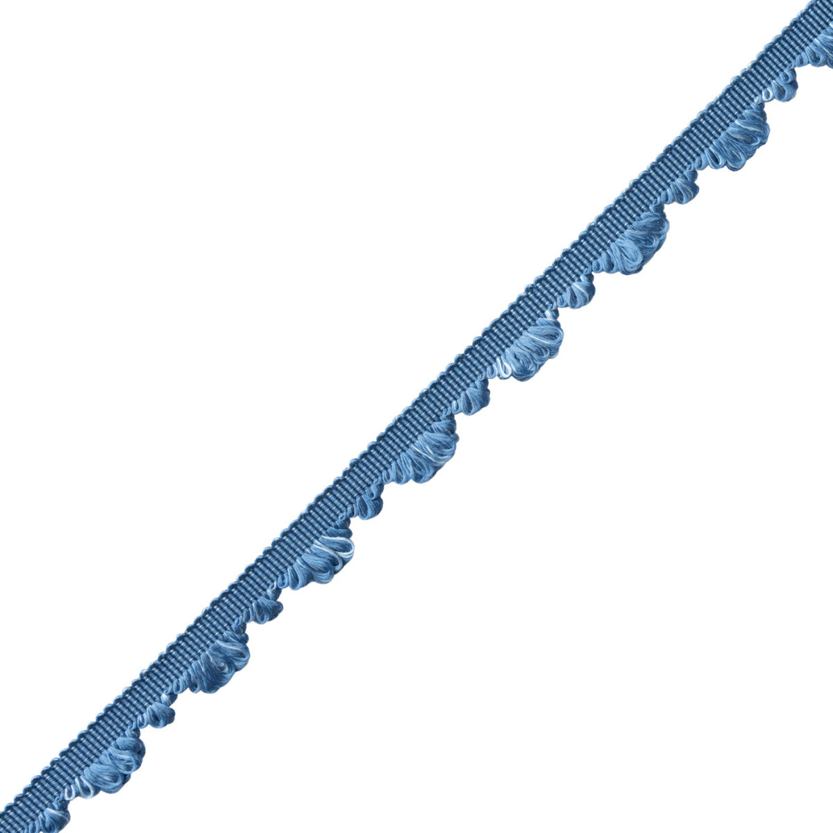 Délicat Silk Fan Edge Trim by Samuel & Sons in French Blue