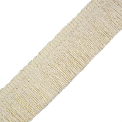 Au Naturel Brush Fringe Trim by Samuel & Sons in Natural