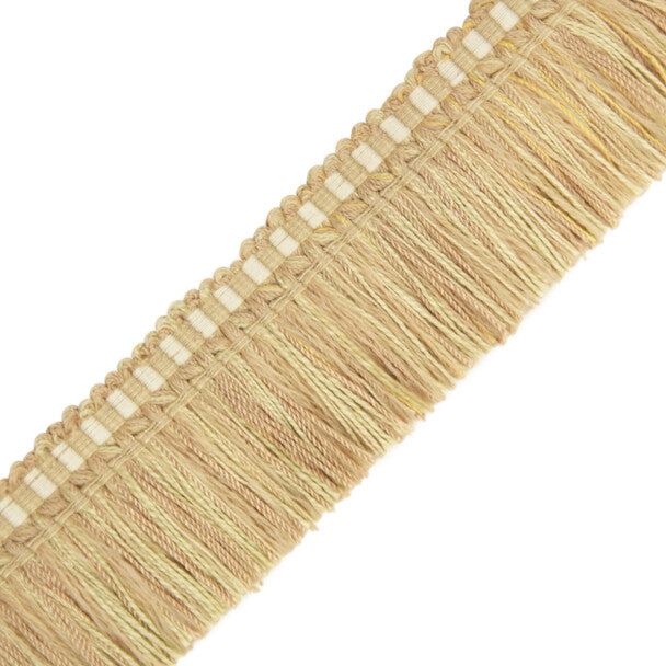 Au Naturel Brush Fringe Trim by Samuel & Sons in Sand/Natural