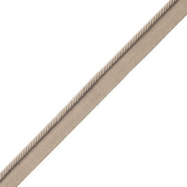 1/4" Au Naturel Cord W/Tape Trim by Samuel & Sons in Mercury