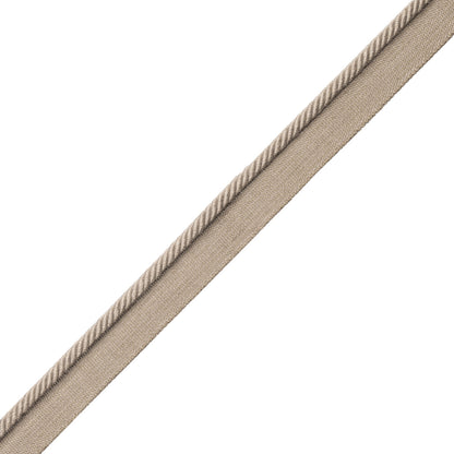 1/4" Au Naturel Cord W/Tape Trim by Samuel & Sons in Mercury