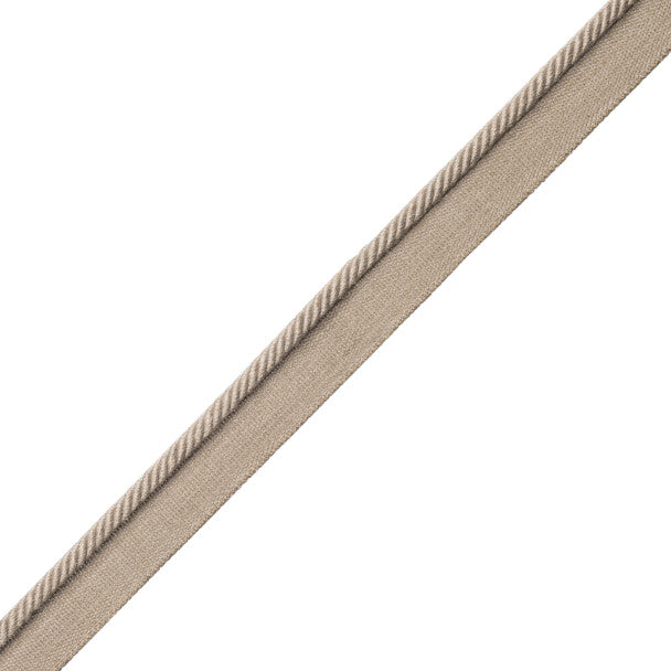 1/4" Au Naturel Cord W/Tape Trim by Samuel & Sons in Mercury