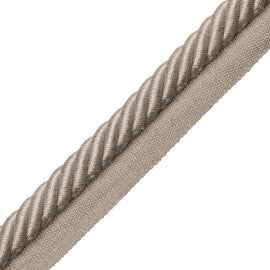 1/2" Au Naturel Cord W/Tape Trim by Samuel & Sons in Mercury