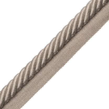 1/2" Au Naturel Cord W/Tape Trim by Samuel & Sons in Mercury
