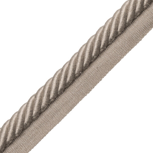1/2" Au Naturel Cord W/Tape Trim by Samuel & Sons in Mercury
