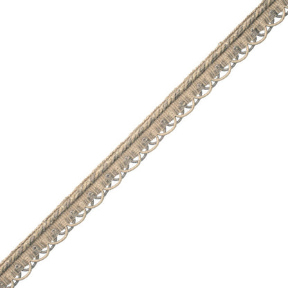 1/2" Au Naturel Gimp Trim by Samuel & Sons in Pale Grey