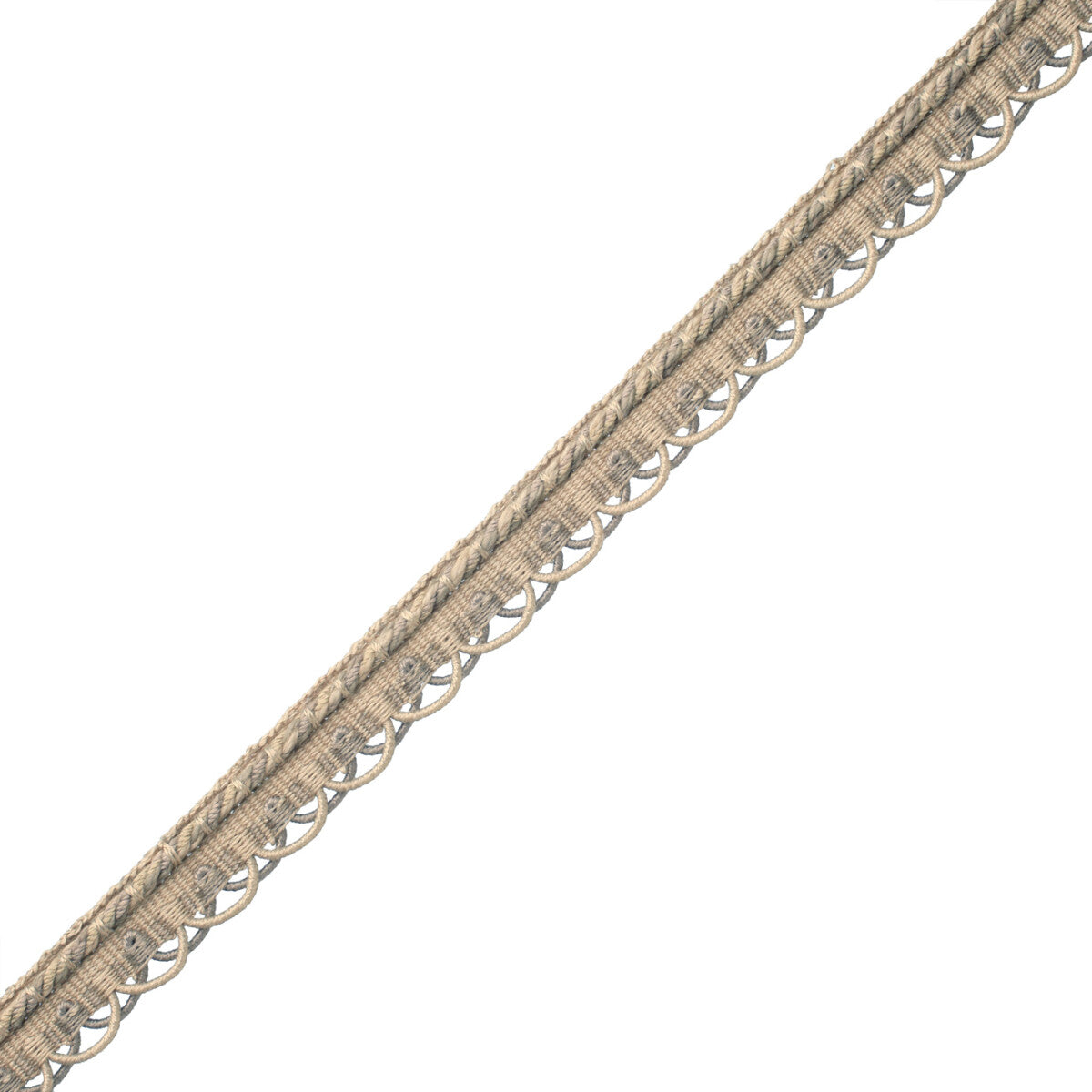 1/2" Au Naturel Gimp Trim by Samuel & Sons in Pale Grey
